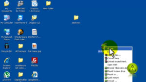 How To Change Windows XP Desktop Icons Into Smaller List View YouTube