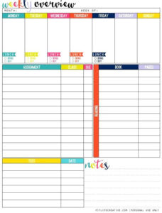 Image Result For Assignment Due Date Free Printable In 2020 Student