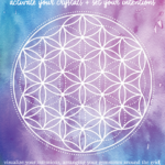 Manifest With The Full Moon FREE Beautiful Printable Crystal Grid