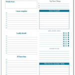 Plan Your Week With The New Weekly To Do List Planner Printables