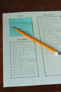 Post it Note To Do List System Planning That Works How To Plan