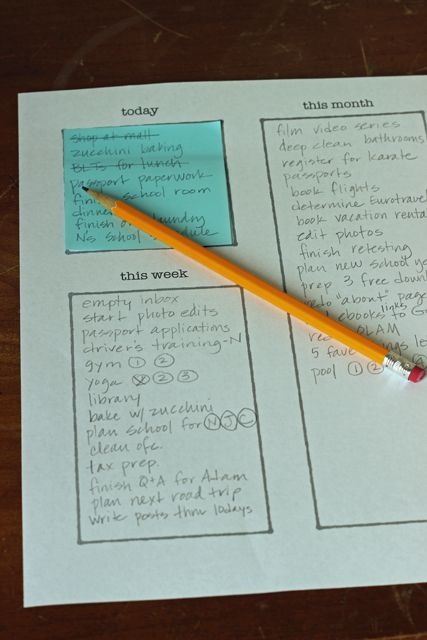 Post it Note To Do List System Planning That Works How To Plan 