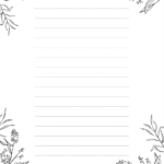 Pretty And Simple Black White To Do List Free Printable Downloads