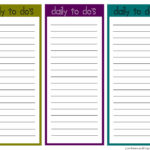 Printable Little Daily To Do List S Checklist Template Simple Words