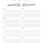 Printable To Do List Designs By Miss Mandee To Do Lists Printable