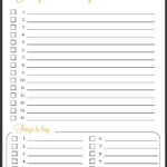 Printable To Do List Templates Template Business PSD Excel Word PDF