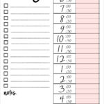 Printable To Do Lists That Work Weekly Planner Printable Daily