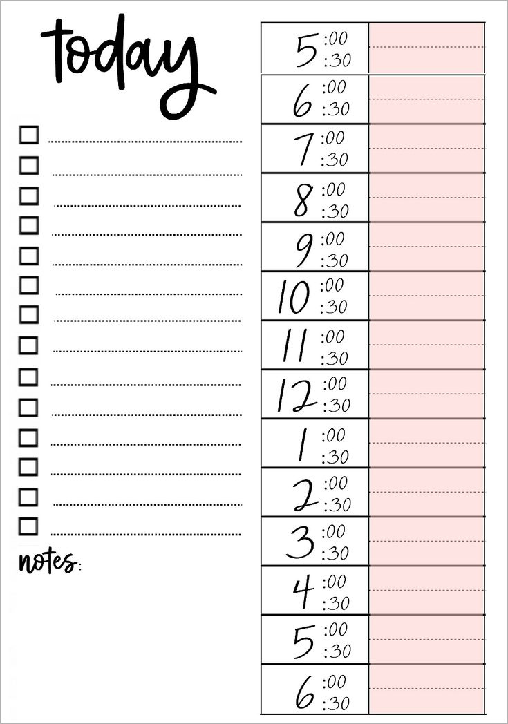 Printable To Do Lists That Work Weekly Planner Printable To Do Lists 