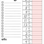 Printable To Do Lists That Work Weekly Planner Printable To Do Lists