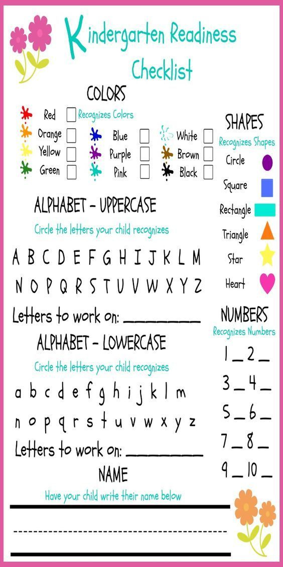 This Kindergarten Readiness Checklist Is A Great Way To Evaluate Them 