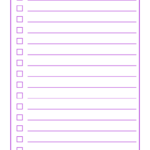 To Do Checklist Template 2