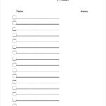 To Do List 13 Free Word Excel PDF Documents Download Free