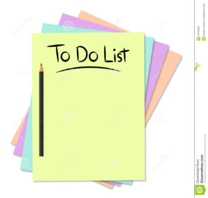 To Do List Stock Illustration Image 41004261