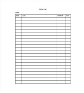 To Do List Template 17 Free Word Excel PDF Format Download Free