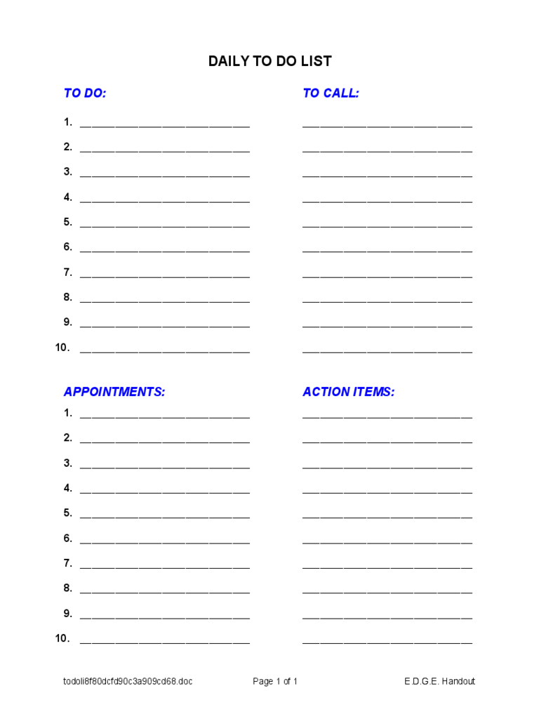 To Do List Template 36 Free Templates In PDF Word Excel Download