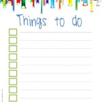 To Do List Template