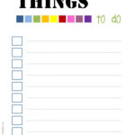 To Do List Template