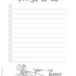 To Do List Template