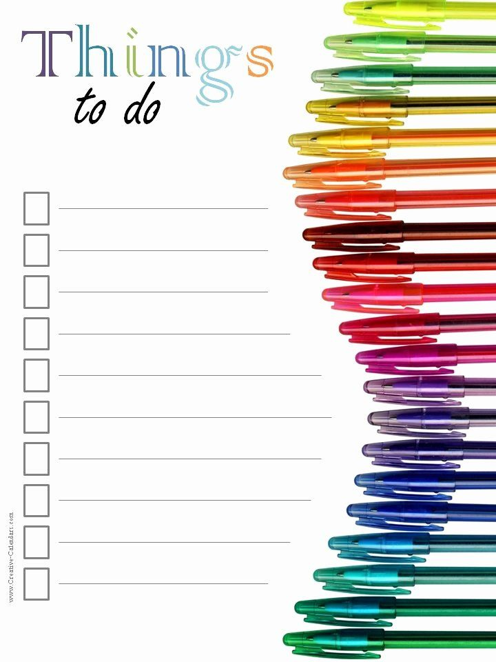 To Do List Templates Lovely To Do List Template List Template To Do 