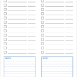 To Do List With Goal Dates To Do Lists Printable Daily Planner Pages