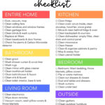 Ultimate Deep Cleaning Checklist ROOM BY ROOM PRINTABLE
