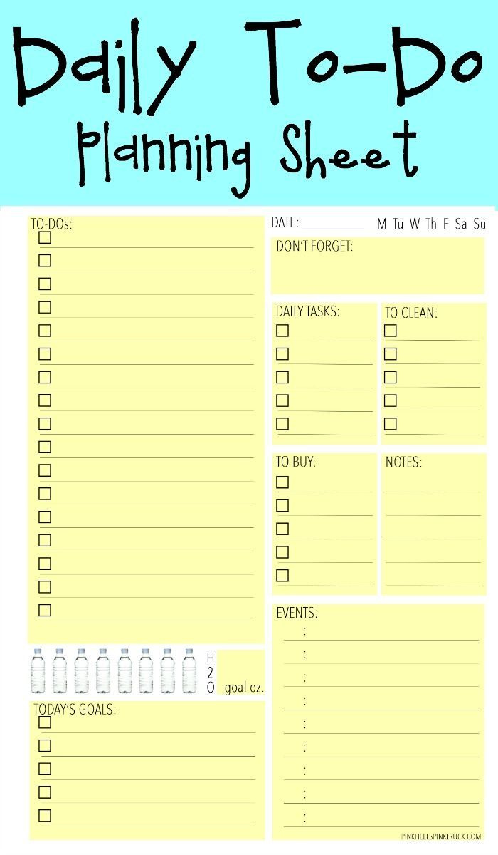 Want To Get Your Life Organized Check Out My Daily To Do Planning 