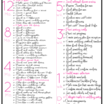 Wedding Checklist Wedding Checklist Printable Free Wedding Planner