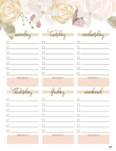 Weekly To Do List Printables 15 Free Lists Printabulls